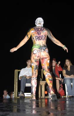 Body Painting 2005 photo - Duval Street, Key West